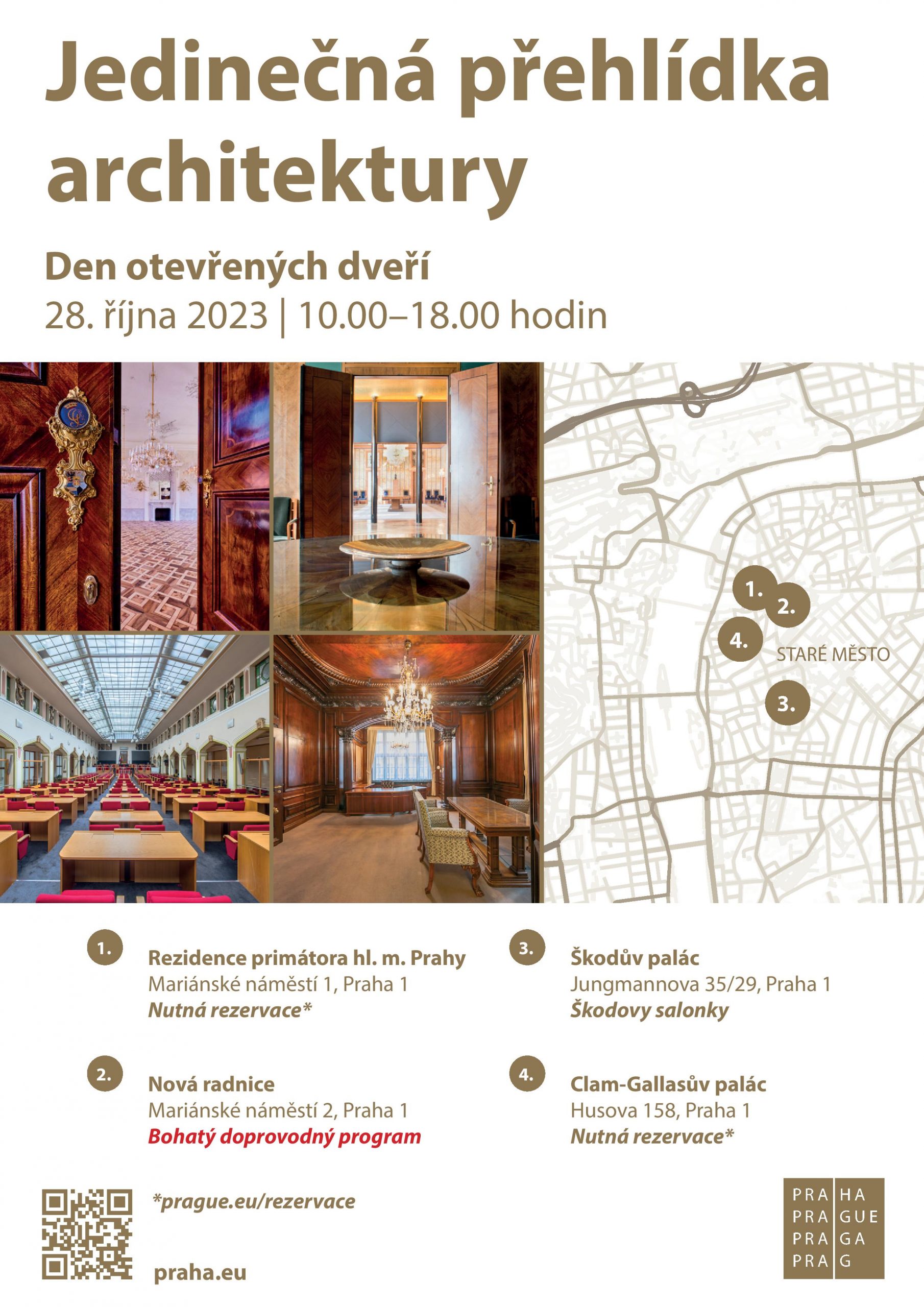 Jedinečná přehlídka architektury - Den otevřených dveří pražského magistrátu