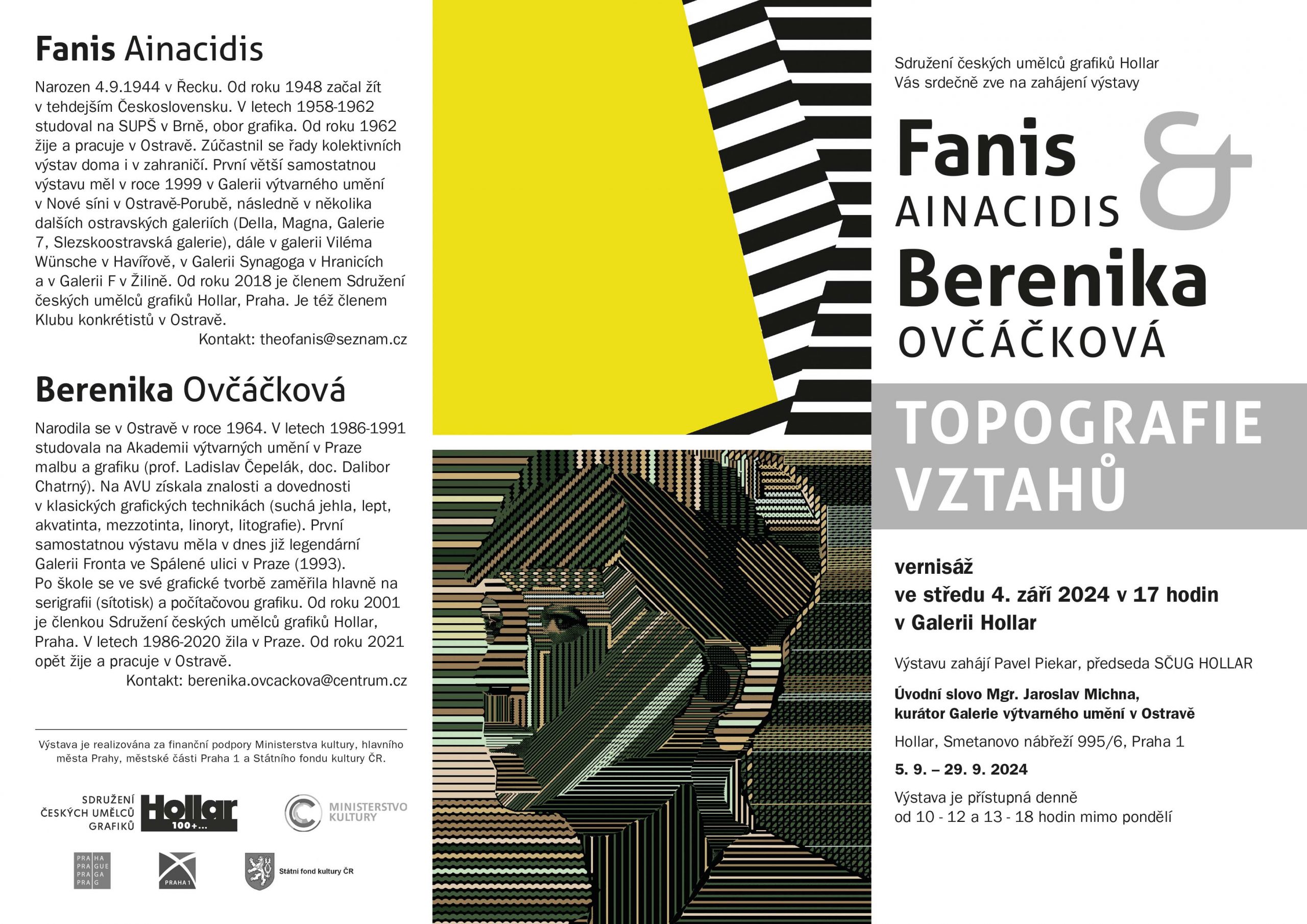 Fanis Ainacidis & Berenika Ovčáčková : Topografie vztahů