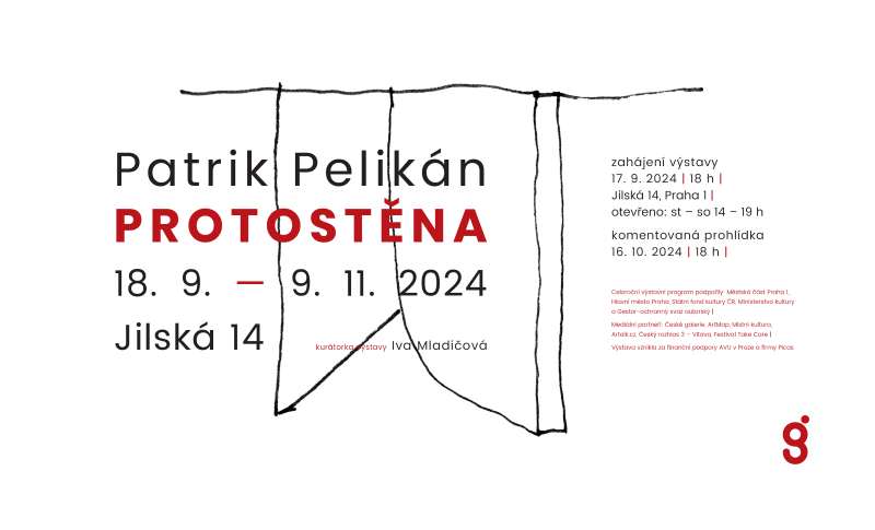 Výstava Patrika Pelikána - Protostěna v Galerii Jilská 14