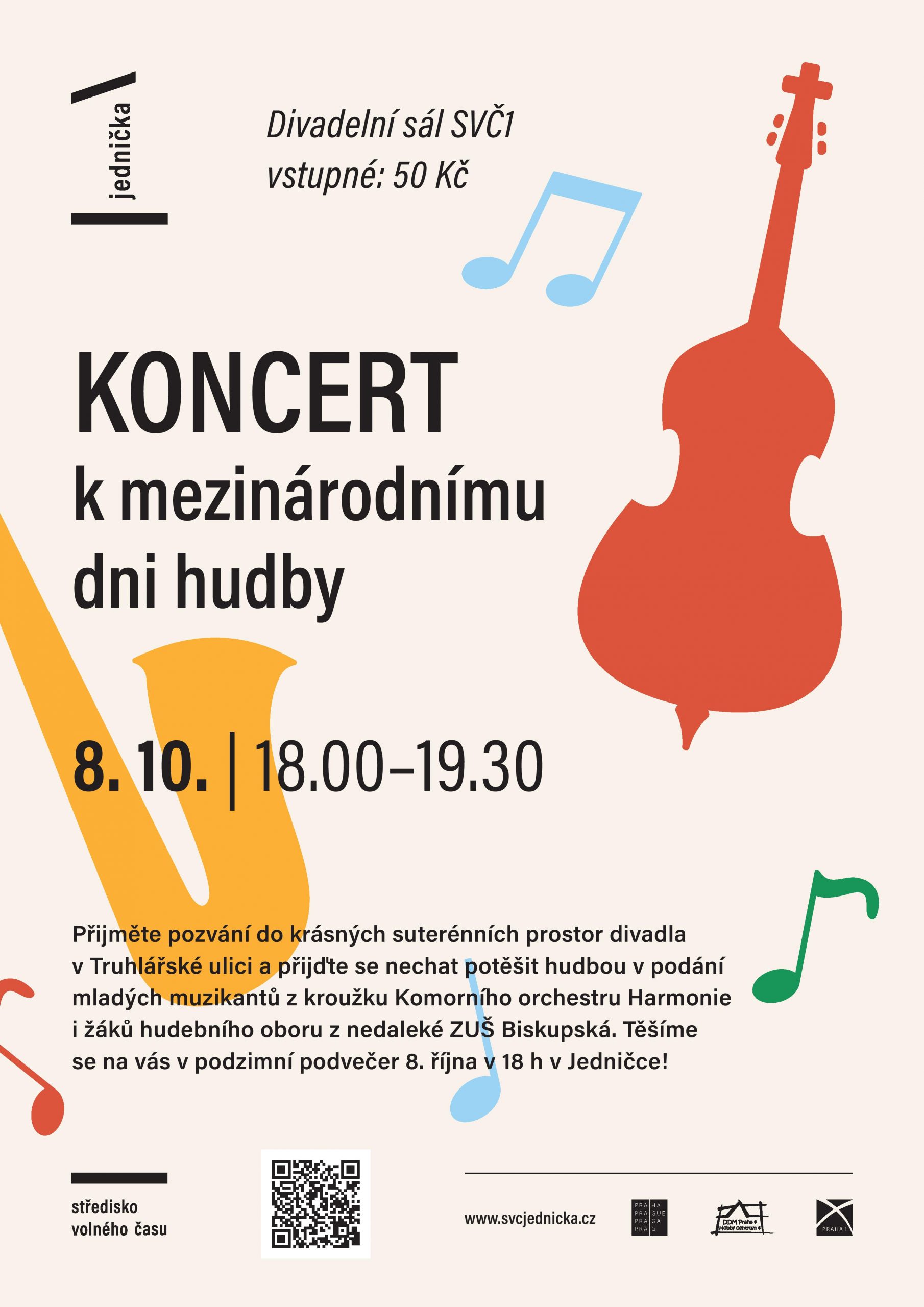 Koncert k Mezinárodnímu dni hudby v SVČ Jednička