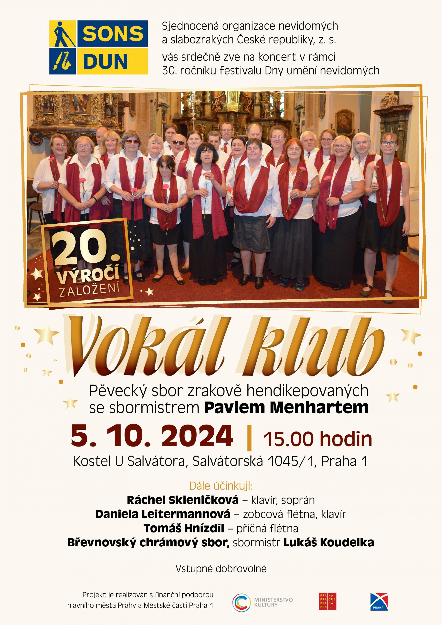 Vokál klub - 20. výročí založení