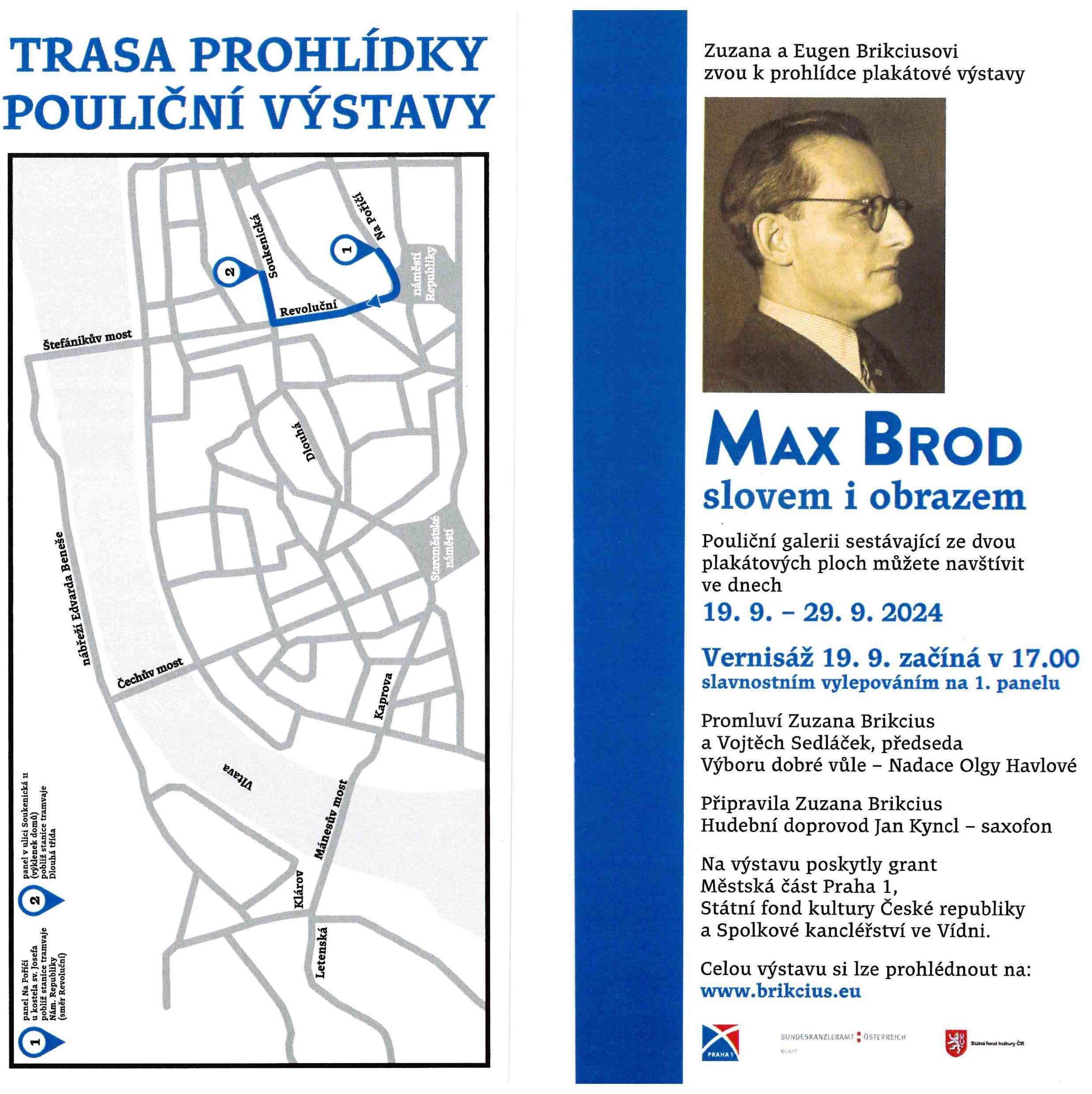 Max Brod slovem i obrazem