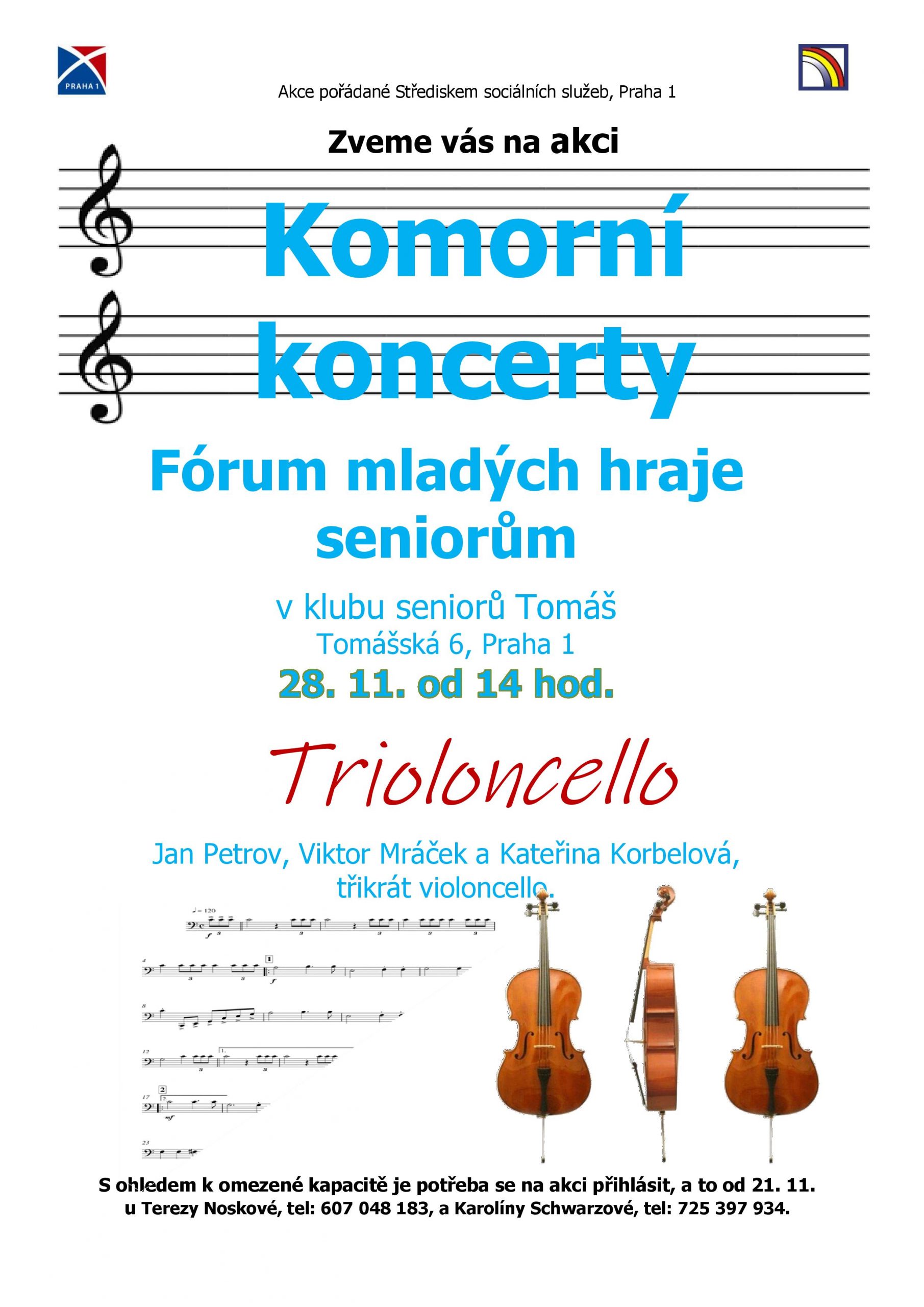 Komorní koncert: Trioloncello