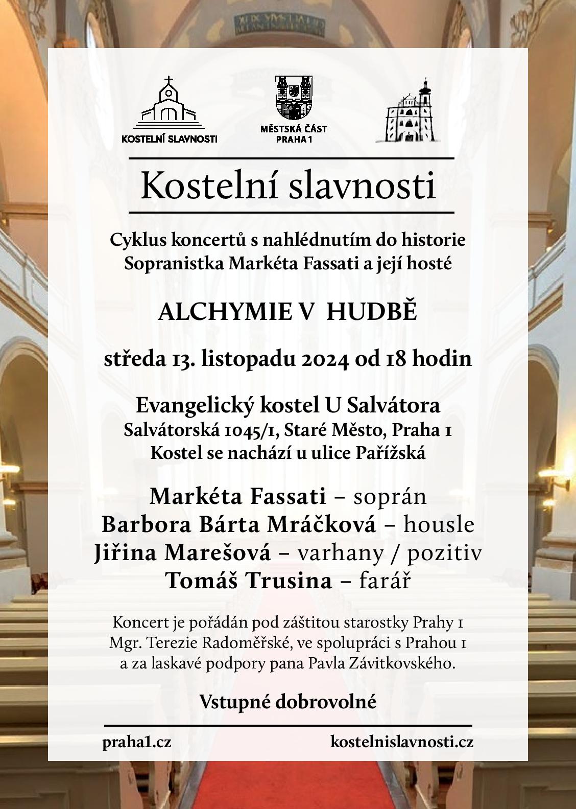 Kostelní slavnosti - Alchymie v hudbě