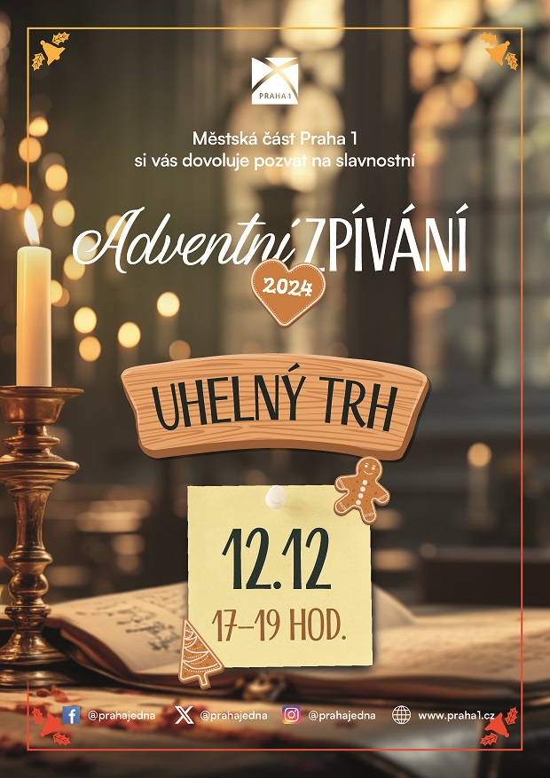 Adventní zpívání na Uhelném trhu 2024