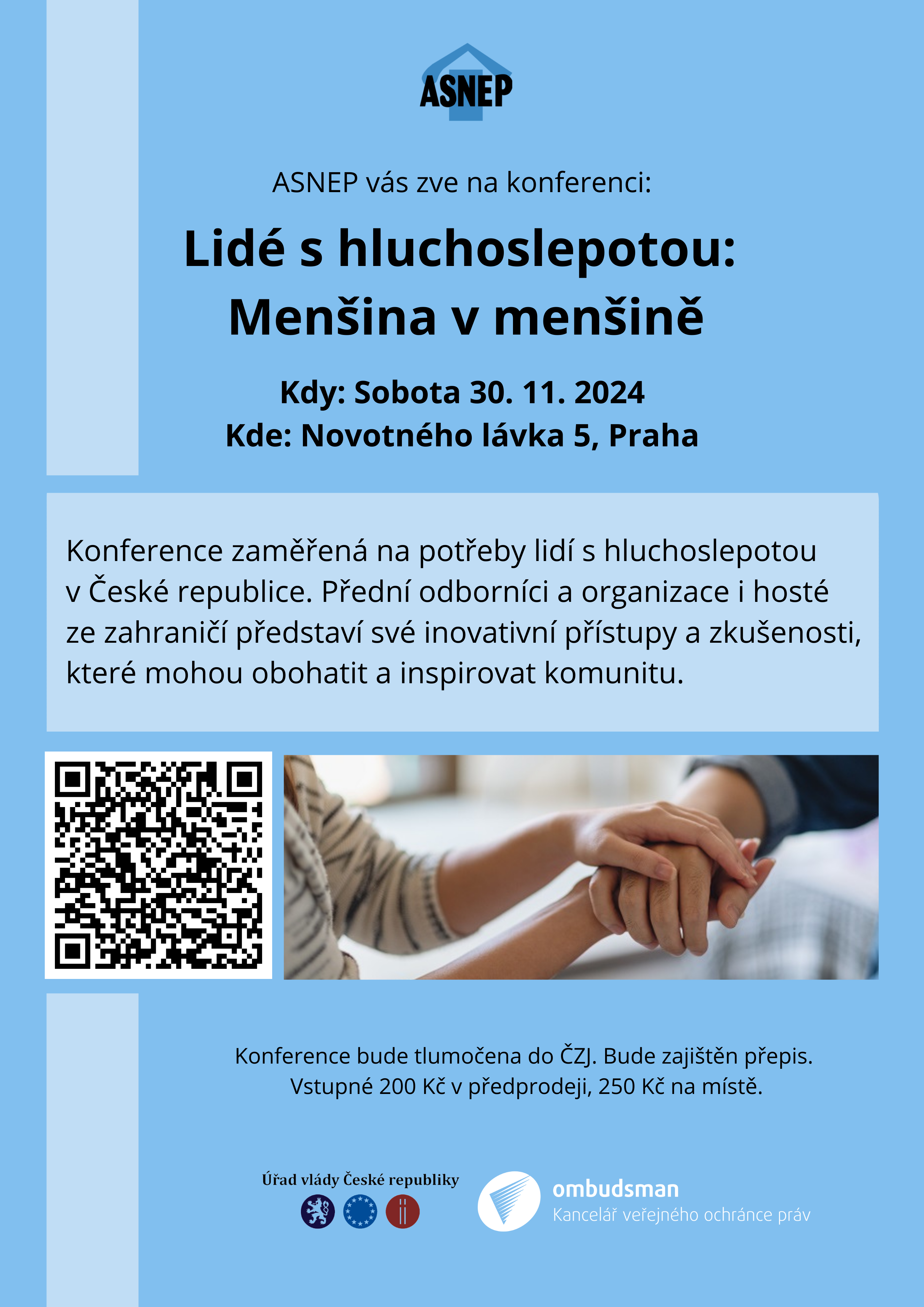 Konference: Lidé s hluchoslepotou - Menšina v menšině