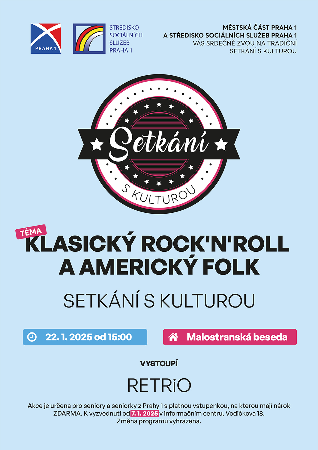 Setkání s kulturou - Klasický rock´n´roll a americký folk