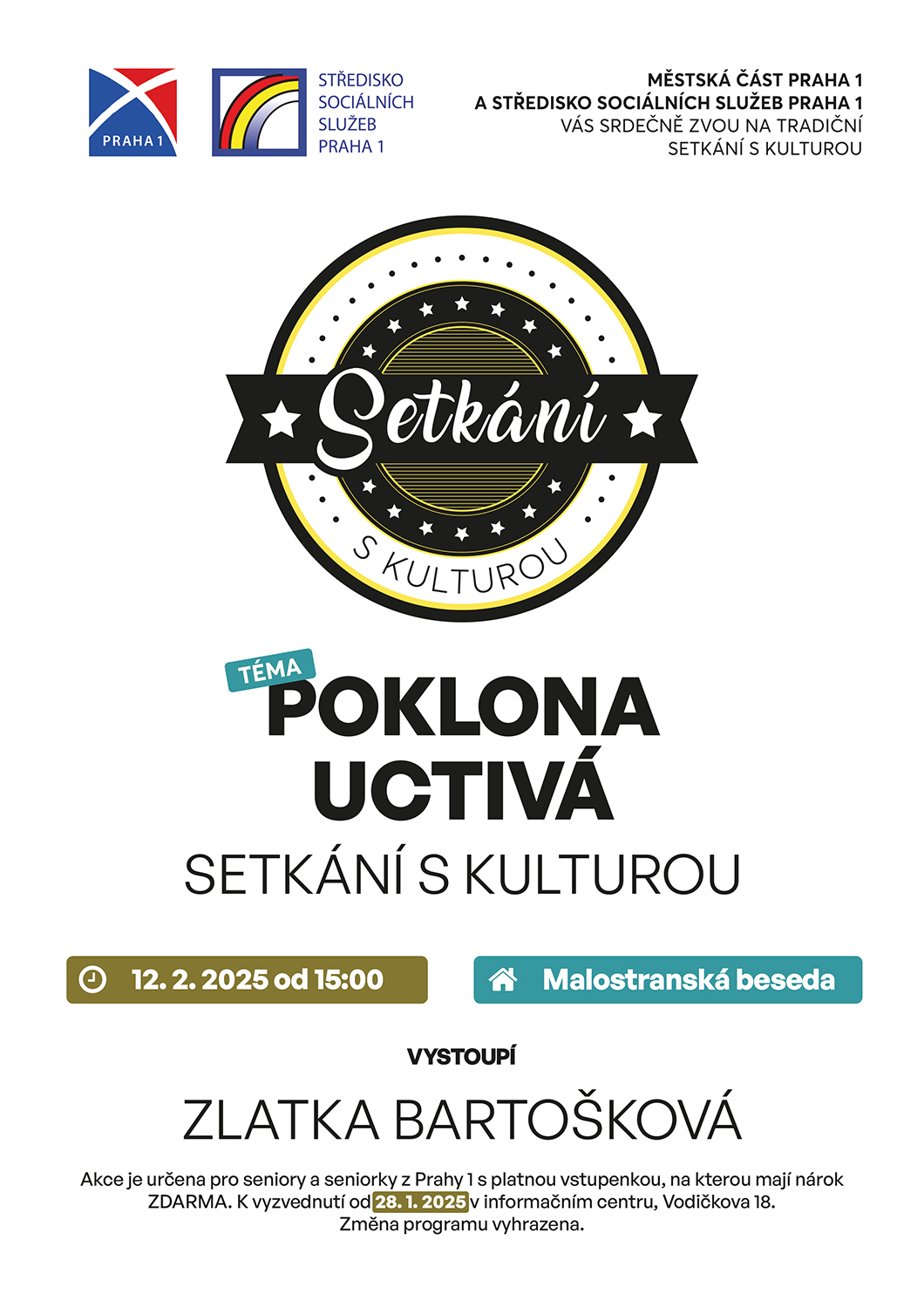 Setkání s kulturou - Poklona uctivá