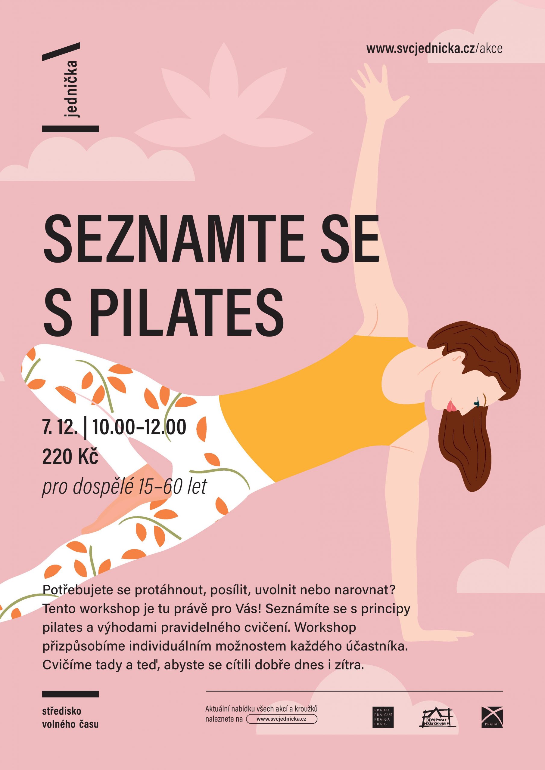 Seznamte se s Pilates v SVČ Jednička