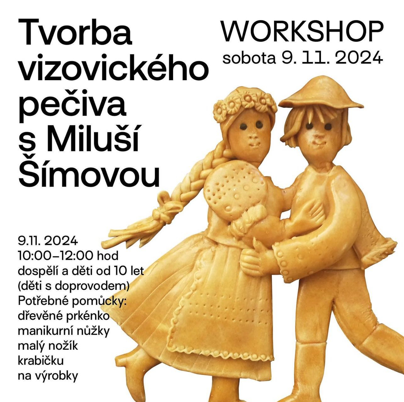 Workshop - Tvorba vizovického pečiva s Miluší Šímovou