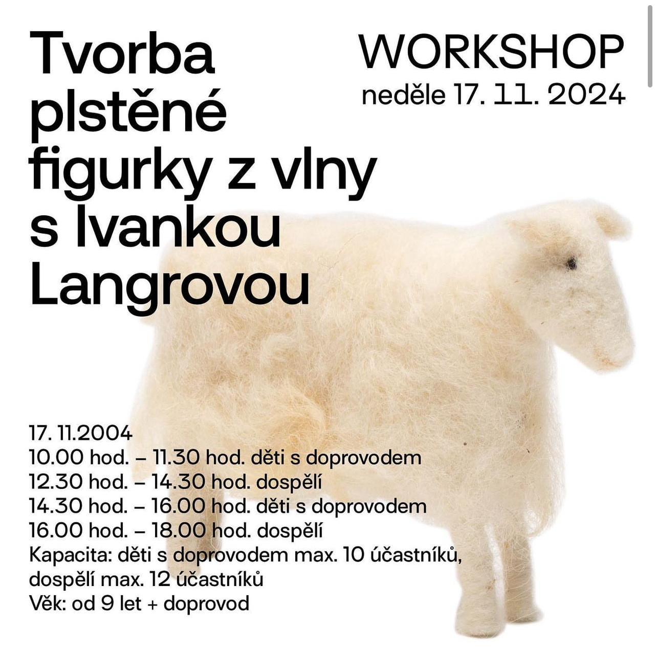 Workshop - Tvorba plstěné figurky z vlny s Ivankou Langrovou