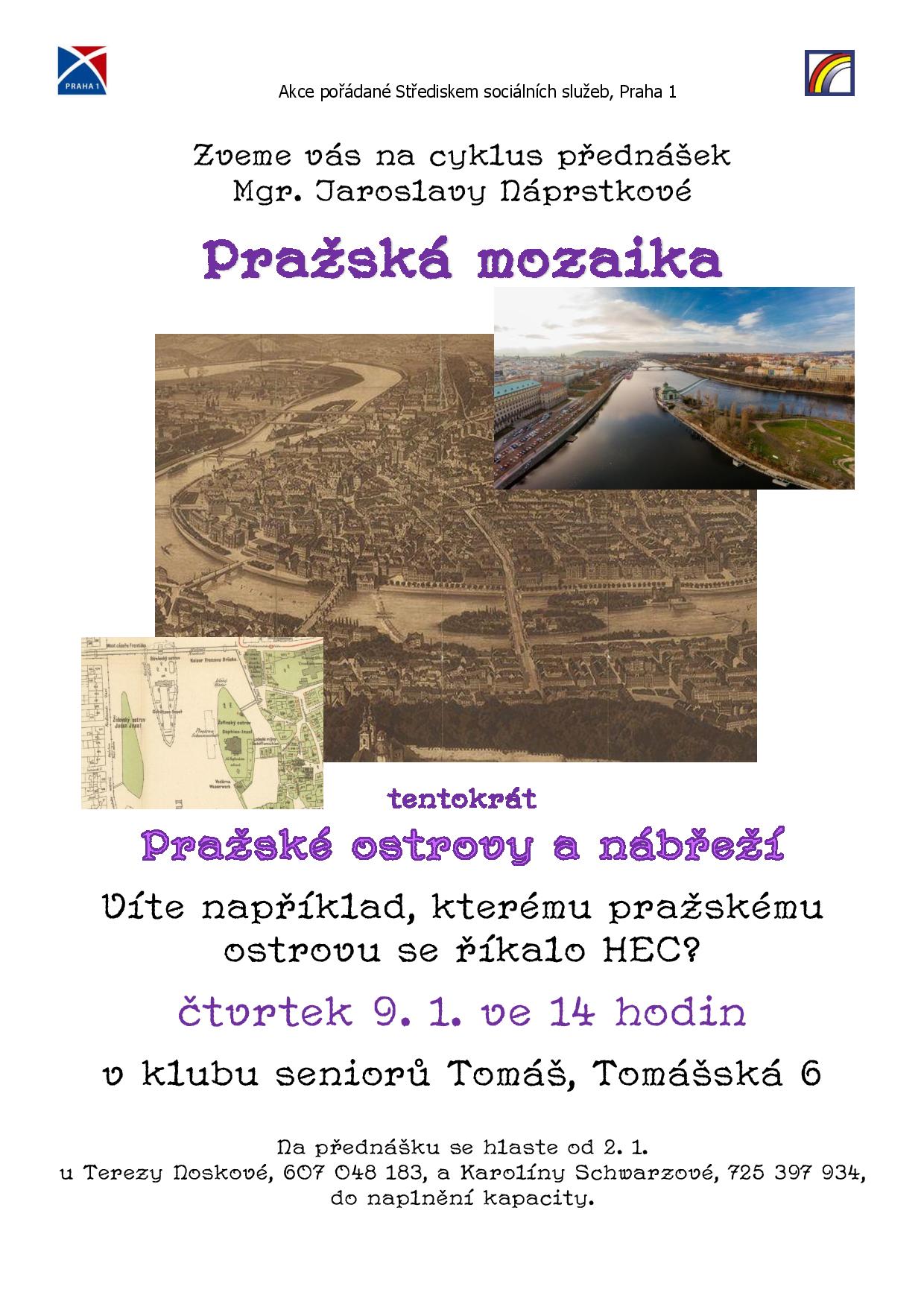 Přednáška Pražská mozaika