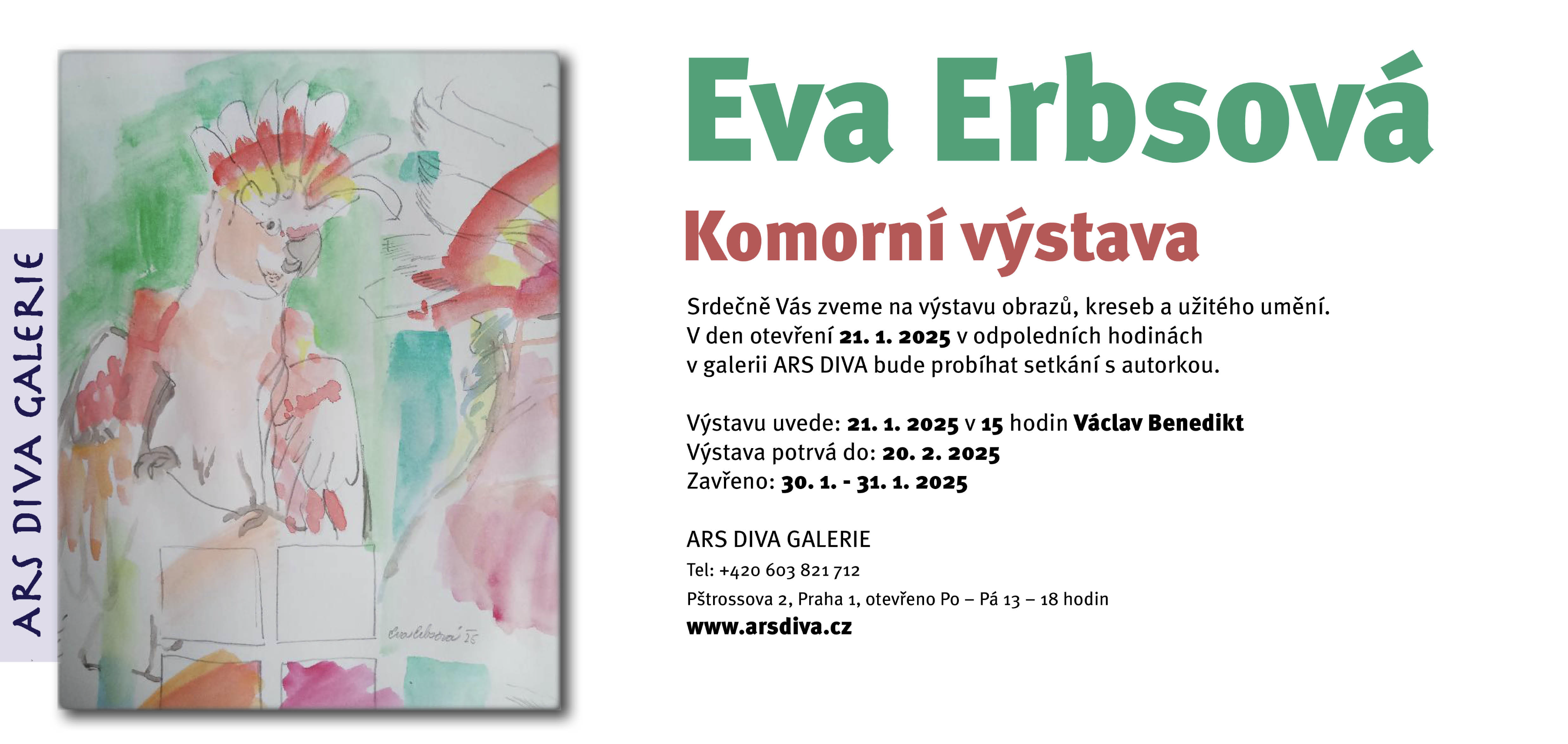 Eva Erbsová — Komorní výstava