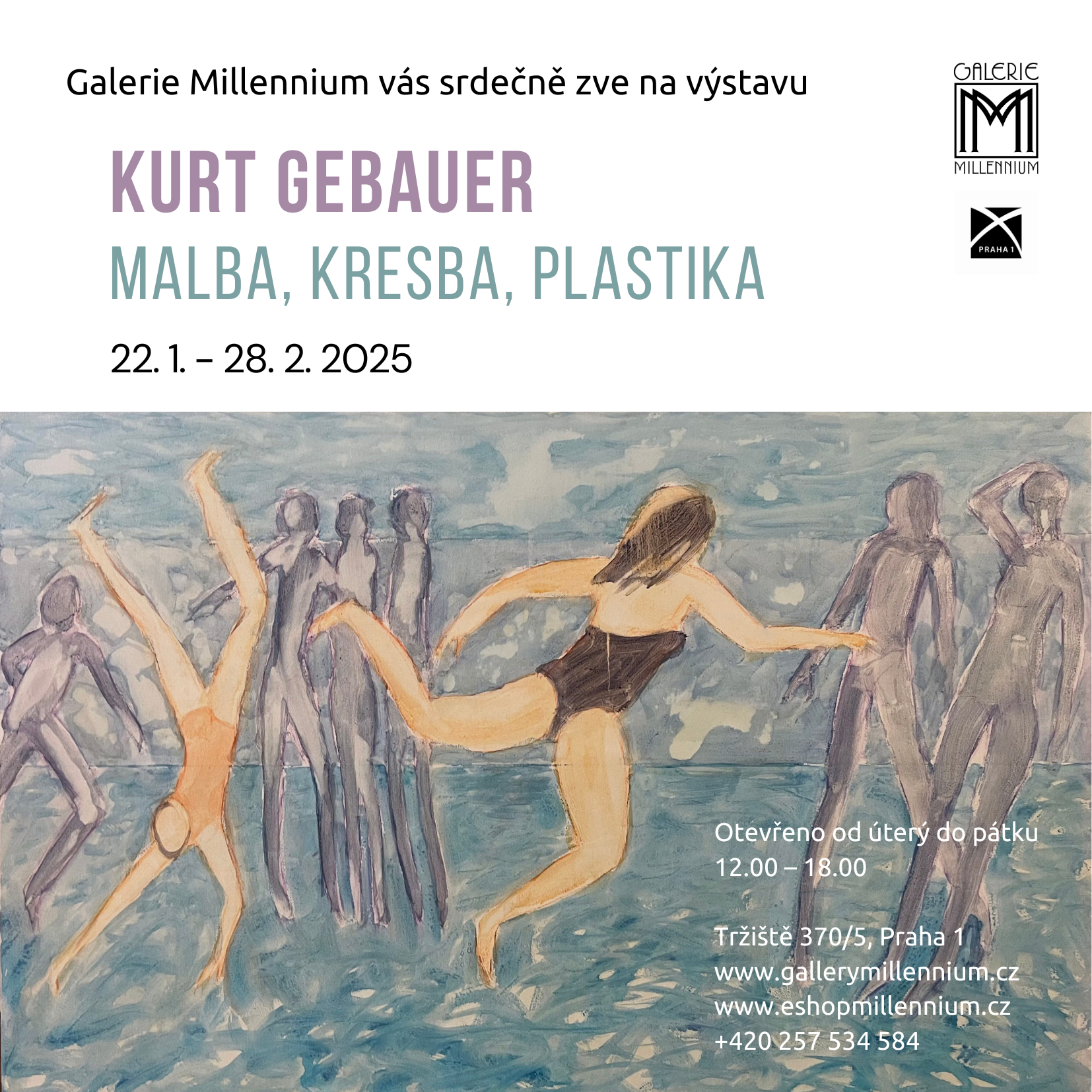 Výstava Kurta Gebauera - Malba, kresba, plastika