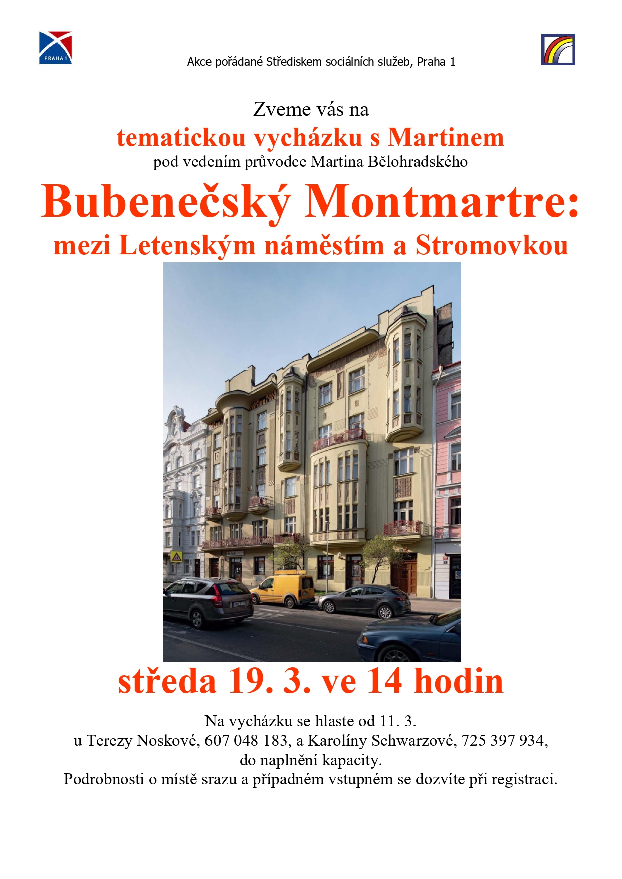 Tematická vycházka: Bubenečský Montmartre